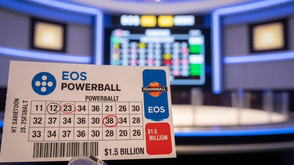 이오스파워볼게임 사이트 추천 ㅡ이오스파워볼하는법