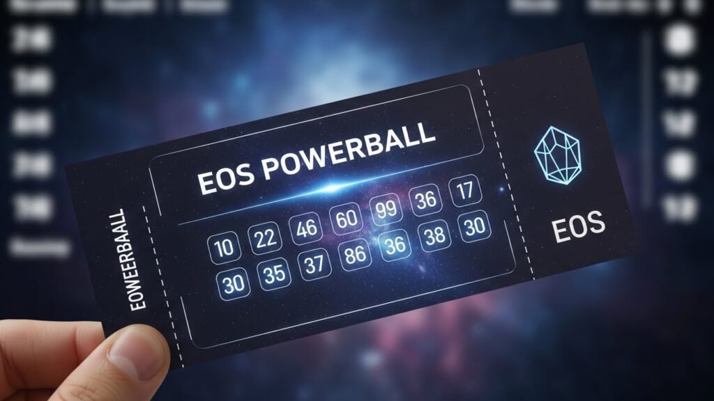 이오스파워볼게임 사이트 추천 ㅡ 이오스파워볼실시간